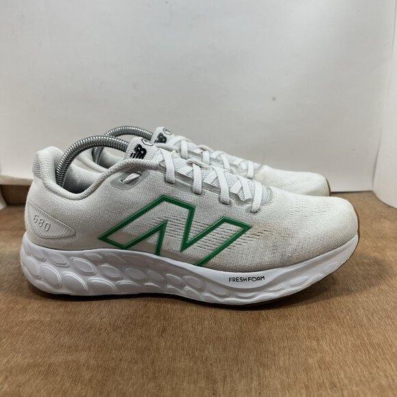 New Balance Other - New Balance 680 Mens Size 9 White M680LK8 Running Shoes Sneakers